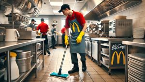 Average Salary for McDonald's Cleaners