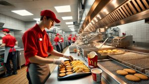Average Salary for McDonald's Food Service Workers