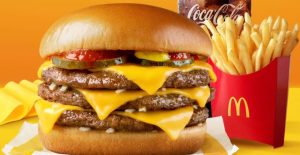 What is the Triple Cheeseburger at McDonald's