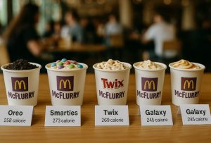 Calories and Nutritional Details for Each McFlurry