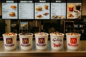 Current McDonald’s McFlurry Menu in the UK