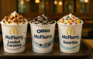 McFlurry Comparison - Loaded Caramel vs Other McFlurries