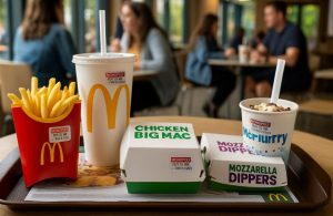 Which Menu Items Include Monopoly Stickers?