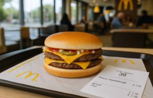 How Much is a Double Cheeseburger at McDonald’s in the UK?