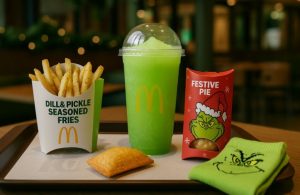 What is the McDonald’s Grinch Menu in the UK 2025?