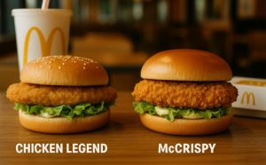 What Are the Differences Between the Chicken Legend and McCrispy?