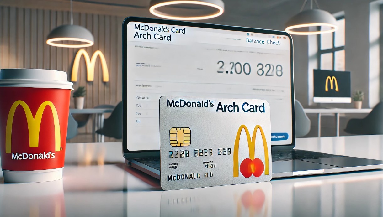 McDonald's gift card balance