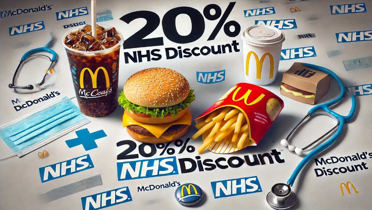 NHS Discounts at McDonald's