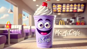 Grimace Milkshake McDonald's