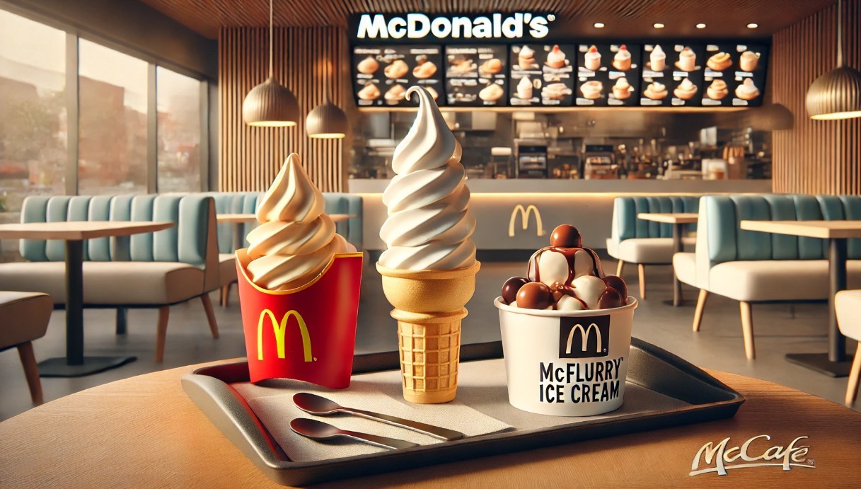 ice creams in mcdonalds