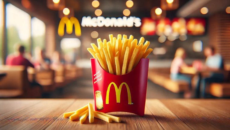 medium fry mcdonalds calories