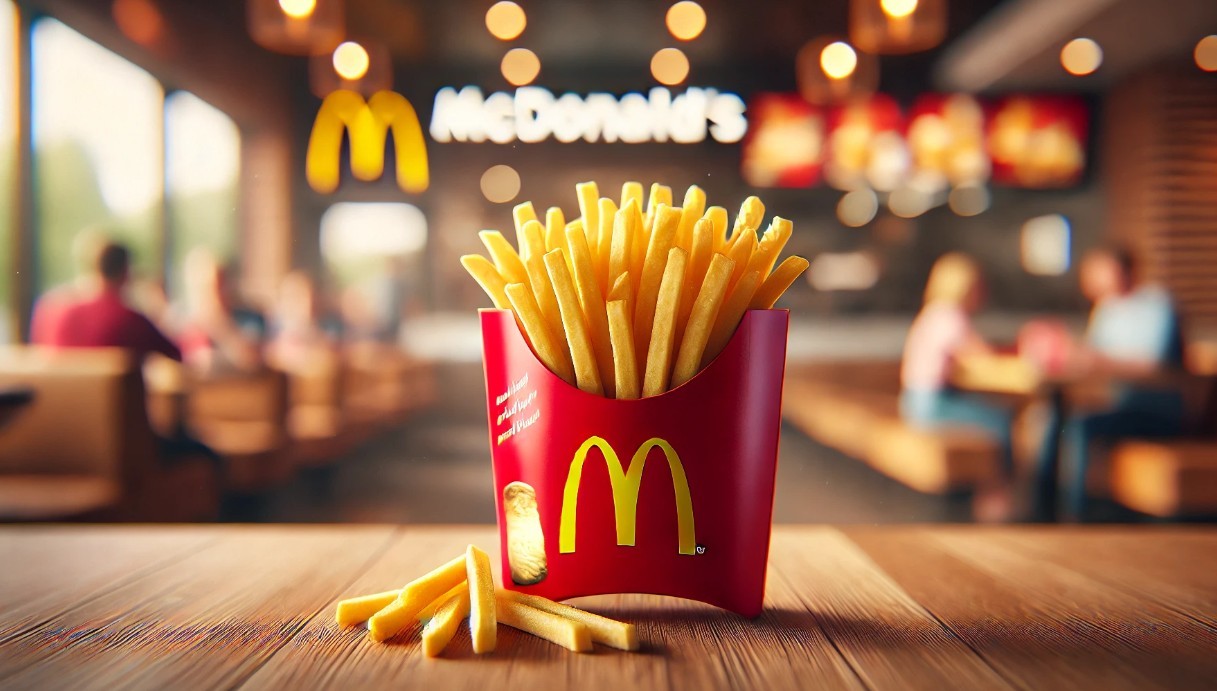 medium fry mcdonalds calories