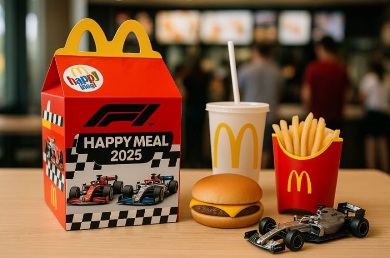 McDonald's F1 Happy Meal 2025