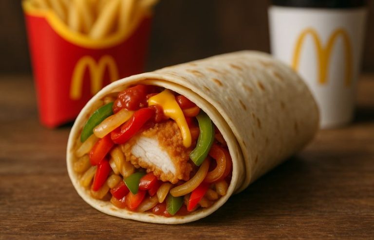 McDonalds Fajita Wrap