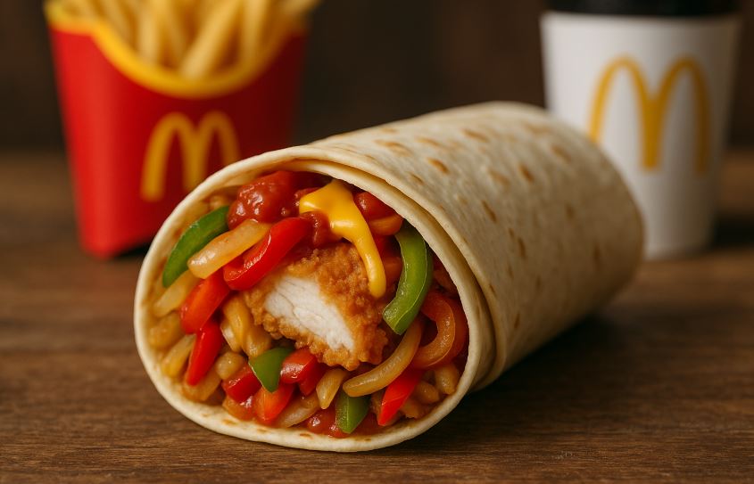McDonalds Fajita Wrap