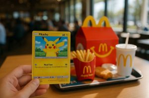 Pikachu McDonalds Card 2025