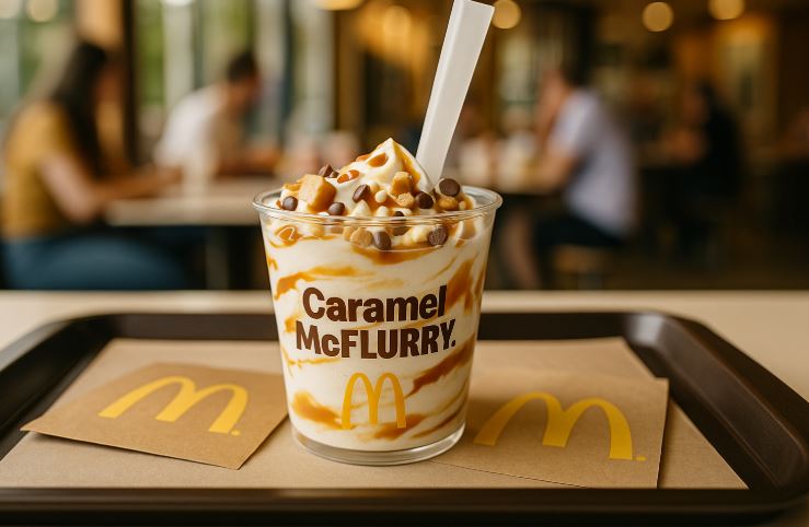 McDonald's Caramel McFlurry