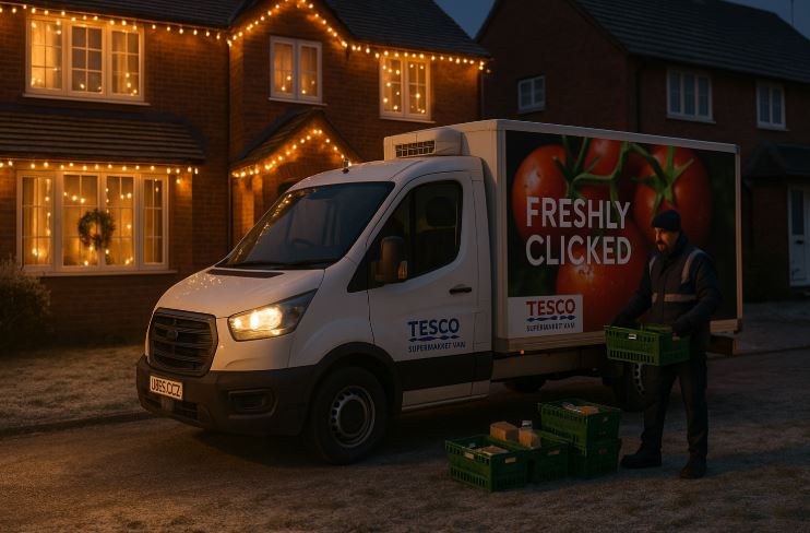 Supermarket Christmas Delivery Slot Release Dates 2025