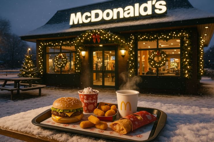 McDonald’s Christmas Menu 2025