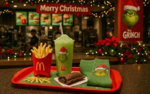 McDonalds Grinch Menu UK 2025
