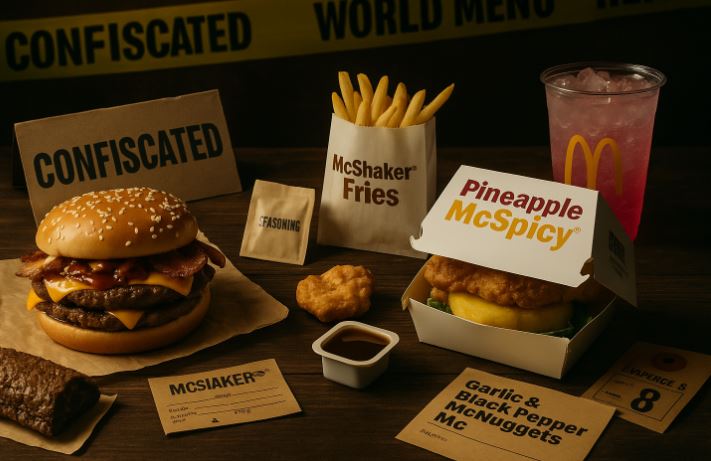 McDonald’s Stolen Menu