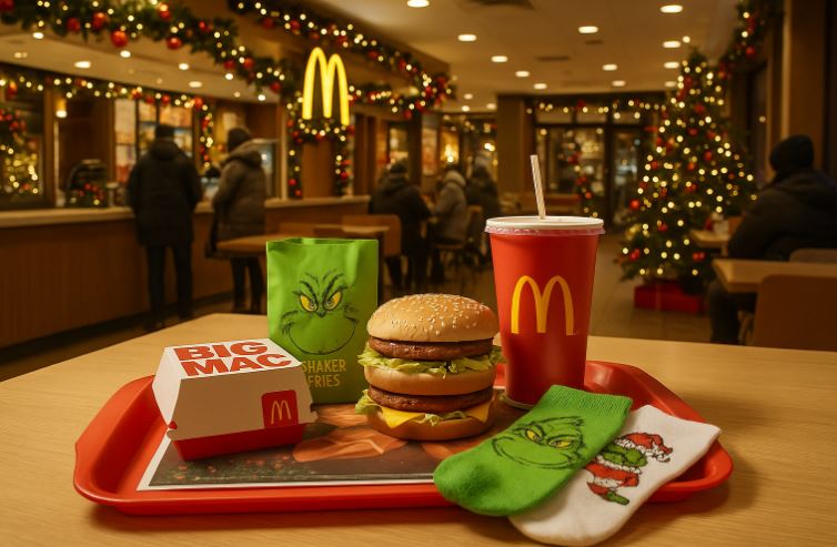 McDonald’s Grinch Socks